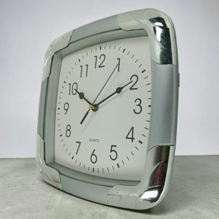Купить Настінний годинник 8343 d-23 (014844) срібний