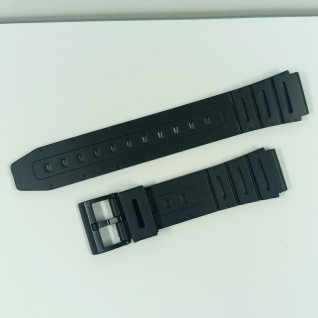 Купить Ремінець силіконовий G01-1 18mm L- 200mm (014881) чорний