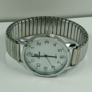 Купить Годинник чоловічий на браслеті резінка d-40 22-04-26 (014960)