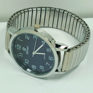 Купить Годинник чоловічий на браслеті резінка d-40 22-04-26 (014962)