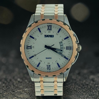 Годинник чоловічий на браслеті Skmei 9069 d-44 (014986)