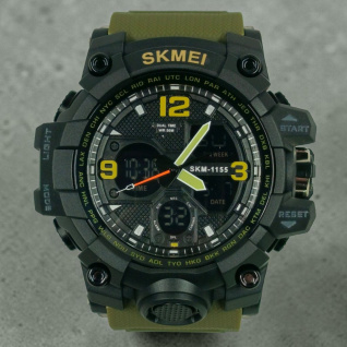 Тактические Часы Skmei 1155 B d-55 (010429)