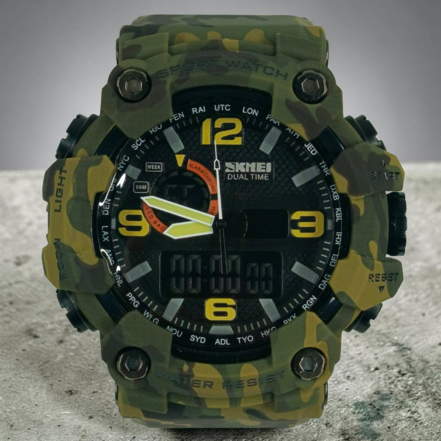 Купить Тактические Часы Skmei 1520 d-55 (014989)