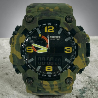 Тактические Часы Skmei 1520 d-55 (014989)