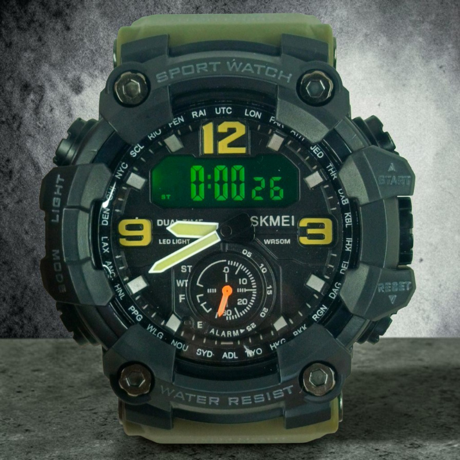 Купить Тактические Часы Skmei 1637 d-55 (014993)