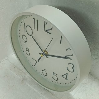Купить Настінний годинник 2055 S d-20 (015055) бежевий на підставці