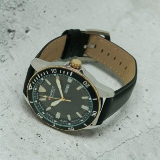 Купить Годинник чоловічий на ремінці Perfect W155D-04 d-45 (5468) (015146)
