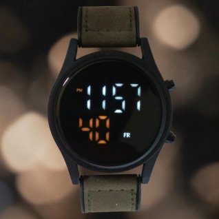 Часы женские на ремешке электронные Kurren d-40 (015098)