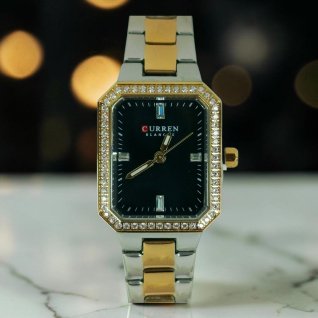 Часы женские на браслете Curren M9102 d-28*23 (015220)