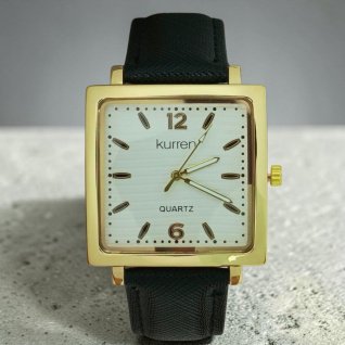 Часы женские на ремешке Kurren A-1603 d-35*35 (015282)
