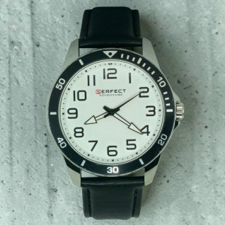 Часы мужские на ремешке Perfect W156-01 d-46 (015267)