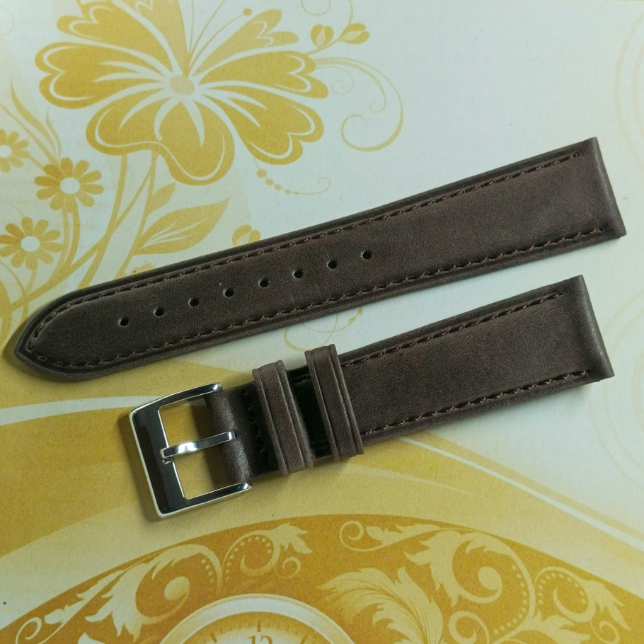 Купить Кожаный ремешок W12-2 20mm L-210mm (015341) 7643
