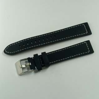 Кожаный ремешок W25XXL-1 22mm L-245mm (015335) 6254
