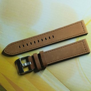 Кожаный ремешок W25XXL-2 22mm L-245mm (015358) 4862