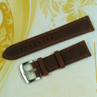 Шкіряний ремінець W72-2 22mm L- 220mm (015357) 7582