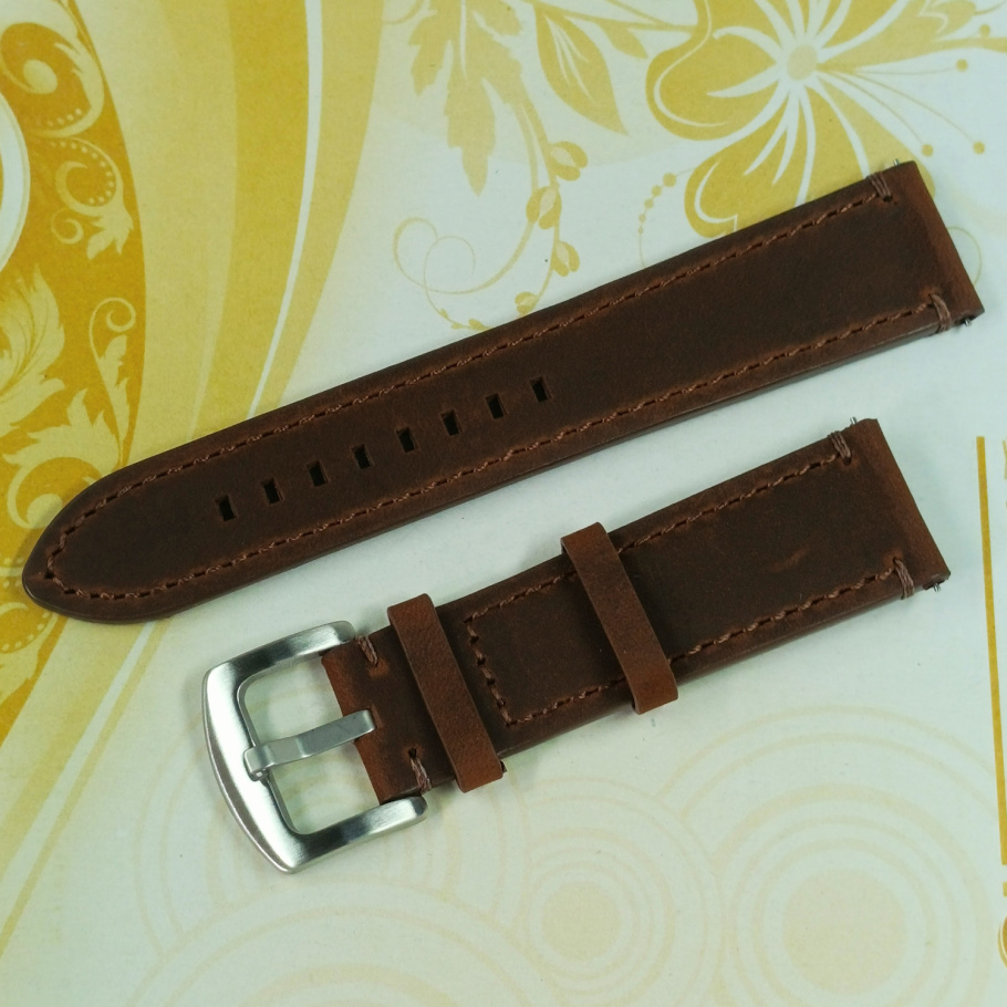 Купить Кожаный ремешок W72-2 22mm L-220mm (015357) 7582