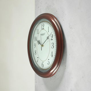 Купить Настенные часы Rikon RK-8651 (Brown White) (006639), 27x34 см.