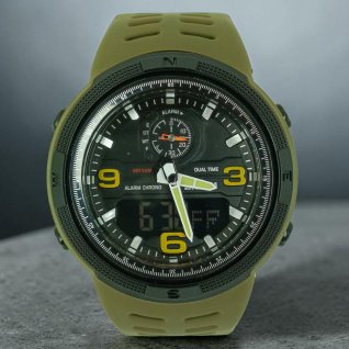 Часы Мужские на ремне Skmei 1655 AGBK d-50 (015379) 2296