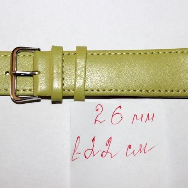 Купить Кожаный ремешок для часов 26 мм (14566)